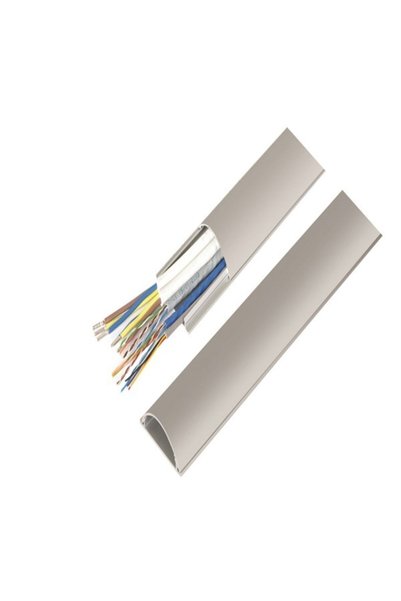 EDX 50x16 Aluminyum Balık Sırtı Kablo Kanalı
