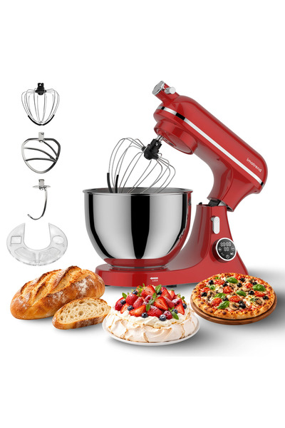 IMA TREND Mixer profesional cu bol din oțel inoxidabil, 2000W, 7L, funcție de...