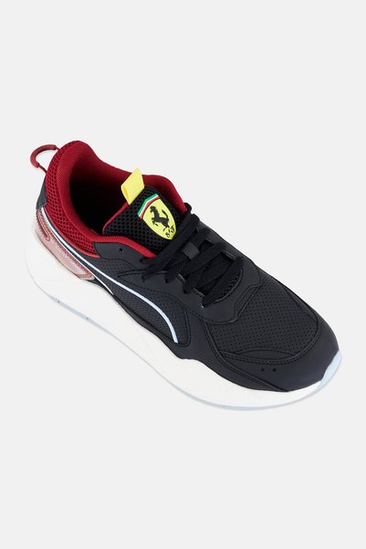 Puma x Scuderia Ferrari Men Ferrari RS Lace Up Running Shoes, Multicolor