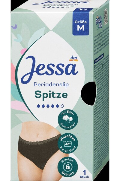 OEM Jessa Chilot menstrual negru, mărimea M, 1 bucată