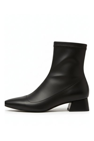 Brielfy Winter's Approach Women's Zippered Flag Heel Boots