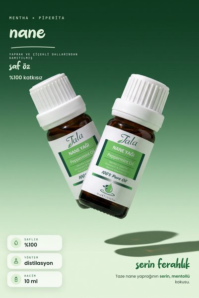 Tala Nane Uçucu Yağı %100 Saf Ve Doğal 10 Ml