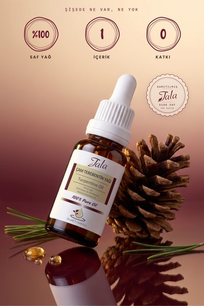 Tala Çam Terebentin Yağı %100 Saf ve Doğal 20 Ml