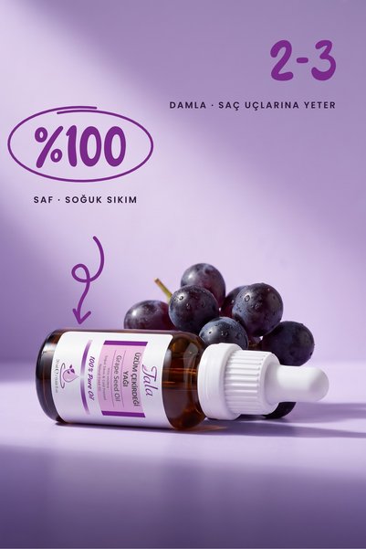 Tala Üzüm Çekirdeği Yağı %100 Saf Ve Doğal Soğuk Sıkım 20 Ml