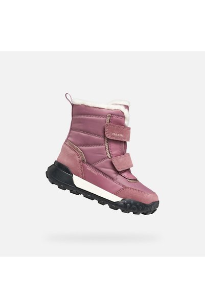 Geox Trekkyup – Ghete de iarnă căptușite pentru fete, roz