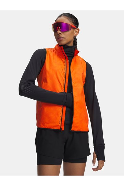 Under Armour Vesta UA Velociti CW STORM – Vestă pentru femei, portocalie