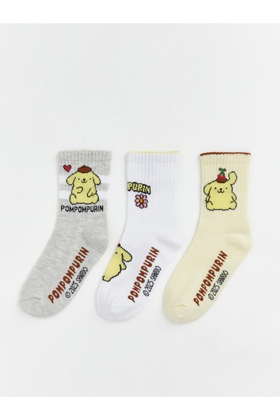 LC Waikiki Trendy Picks from Kübra Butik: Pompompurin-Embroidered Girls' Ankl...