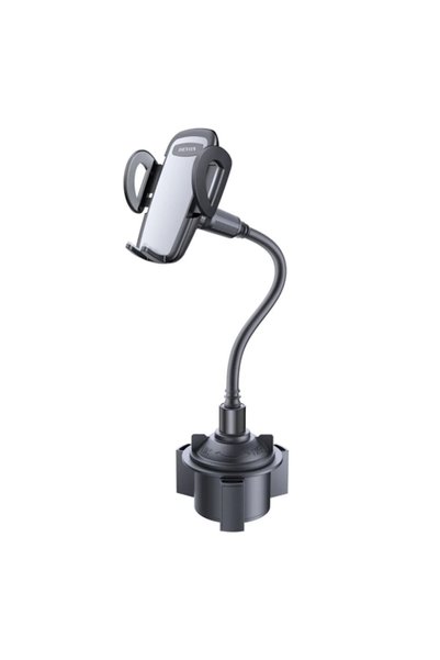 DEVON 2 in 1 Cell Phone Holder Equipped with Cup Holder - Adjustable Car Moun...
