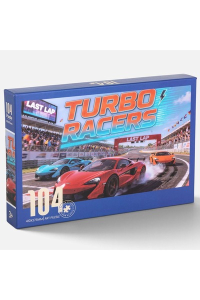 CATIANO Puzzle Masini de Curse pe Circuit (100 Piese)