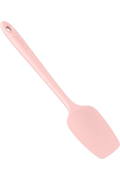 Generic 250°C High Heat Silicone Spoon Spatula for Cooking (Pink)
