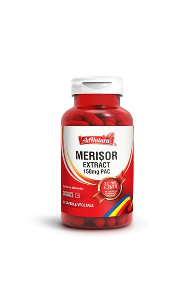 AdNatura Extract de coacăze roșii 150 mg PAC, 60 capsule