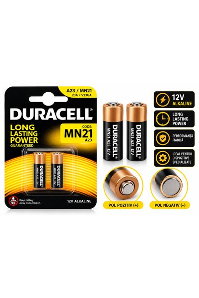 Duracell Αλκαλική μπαταρία MN21 A23-12V