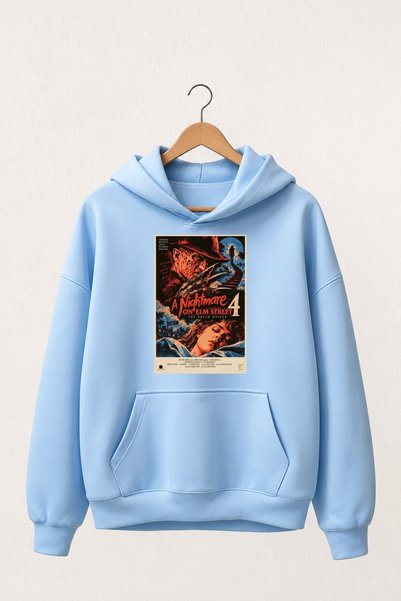 Vordevia A Nightmare on Elm Street Printed Premium Oversized Hooded 3-Ply Cot...