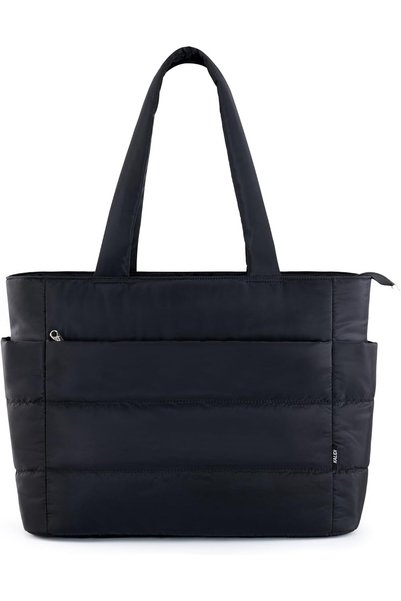 Generic Quilted Tote Bag for Women, Lightweight Quilted Carry-All Shoppers To...