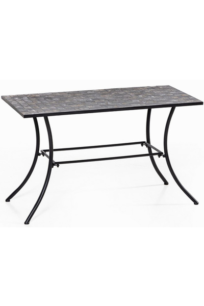 OEM Masa de gradina dreptunghiulara cu blat decorativ din mozaic cu aspect de...