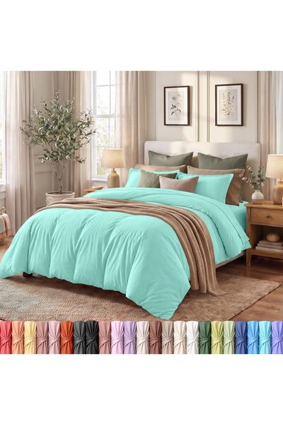 Generic Duvet Cover Full Size - 1 Duvet Cover with 2 Pillow Shams - 3 Piece B...