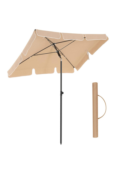 OEM Umbrela terasa gradina sau plaja, inclinare 2 directii, protectie UV UPF ...