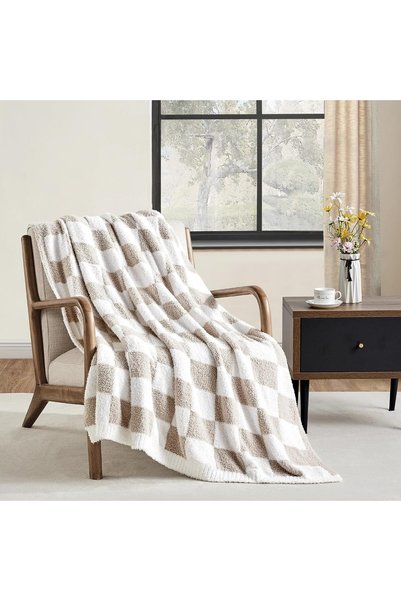 Generic Ultra Soft and Plush Reversible Microfiber Throw Blanket for Couch So...