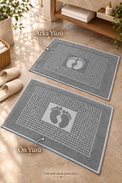 TAYA HOME 100% Cotton Premium Bath Mat, 50x70 cm, Luxury Hotel Quality, Soft-...