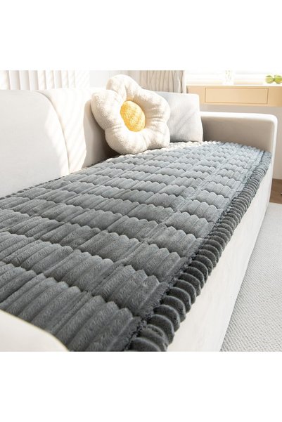 Generic Sofa Cover, Couch Cover Non-Slip Washable Couch Protector for Pets Fr...