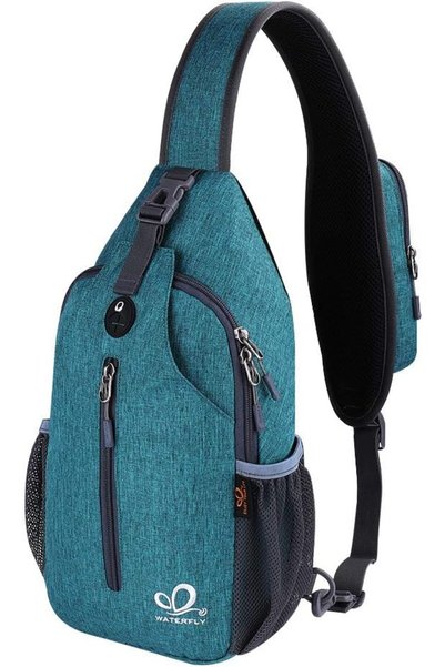 Generic Crossbody Sling Backpack Sling Bag Travel Hiking Chest Bag Daypack