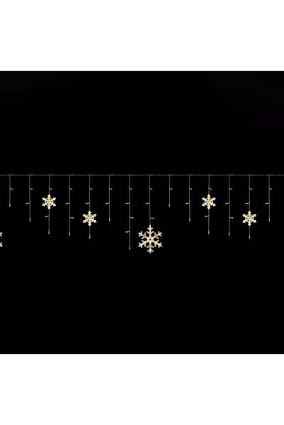 SHOPIENS Instalatie lumini perdea 156 becuri LED fulgi program interior exter...