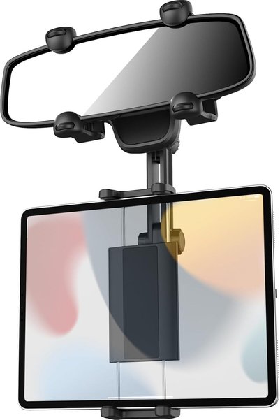 Generic Tablet Mount for Car Rear View Mirror, Universal Rearview Mirror Car ...