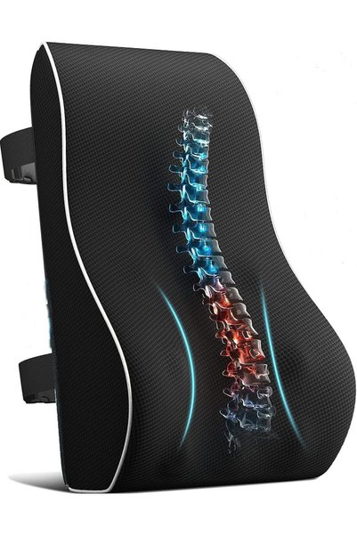 Generic Lumbar Support Pillow for Office Chair Back Support Pillow for Car, C...