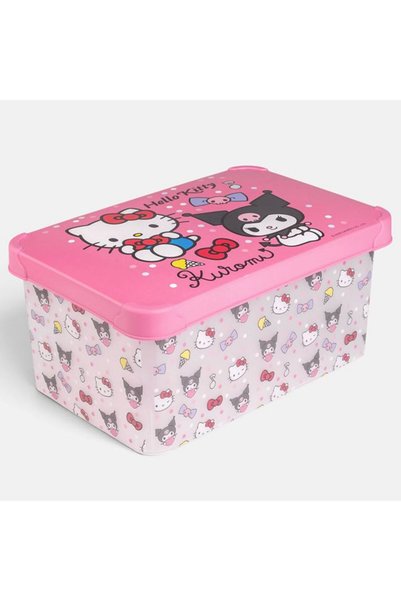 SHOPIENS Cutie de Depozitare pentru Jucarii cu Capac Hello Kitty 10 L Shopiens®
