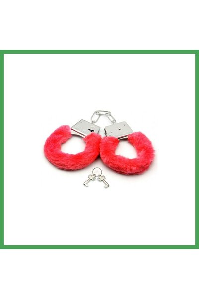 Liyanos SoAndSo Kırmızı Peluş Kelepçe LYN00001