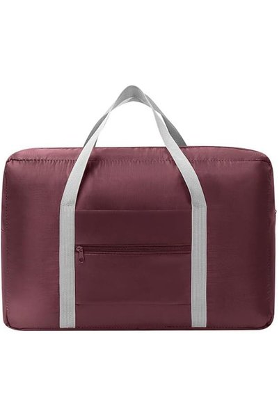 Generic Foldable Travel Duffel Bag for Men & Women, Water-Resistant Nylon Wee...