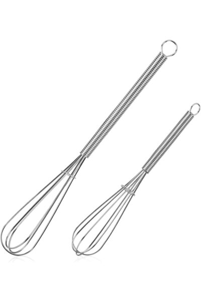 Generic Mini Whisks Stainless Steel Whisk Set 5" 7" Kitchen Small Wisk Balloo...