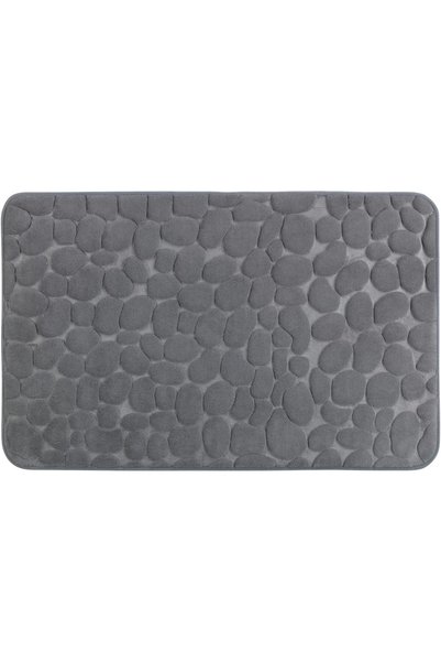 Generic Bath Mat 80 x 50 cm Polyester Grey