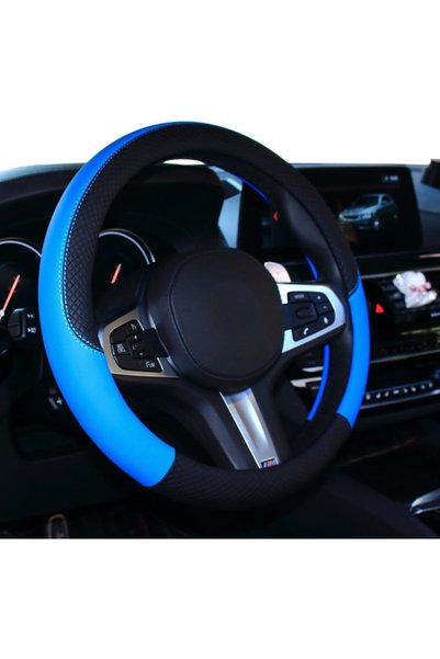 Generic Car Steering Wheel Cover, Leather, Universal 15 Inch Fit, Anti-Slip &...