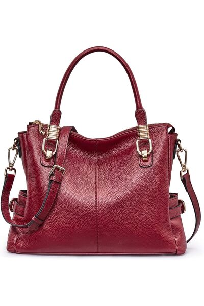 Generic Women Genuine Leather Purses and Handbags Satchel Tote Shoulder Bag