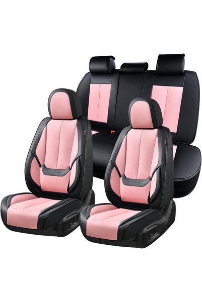 Generic Car Seat Covers Full Set, Seat Covers for Cars, Black Car Seat Covers...