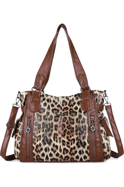 Generic Handbags for Women Hobo Purse Roomy Casual Shoulder Bags PU Tote Bag ...
