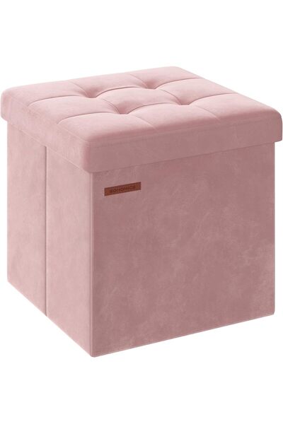 Generic 15 Inches Ottoman with Storage, Foot Rest, 661.4 lb Load Capacity