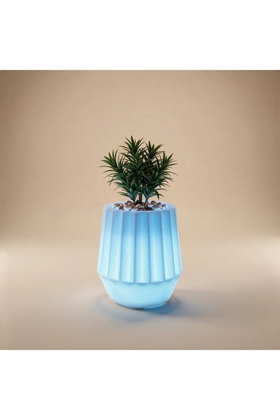MYASEM STORE Rgb Illuminated Bloom Grow Tank Small Size