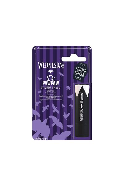 Dr. PAWPAW Balsam de buze Wednesday, hidratant, nuanța Sheer Plum, 4 g