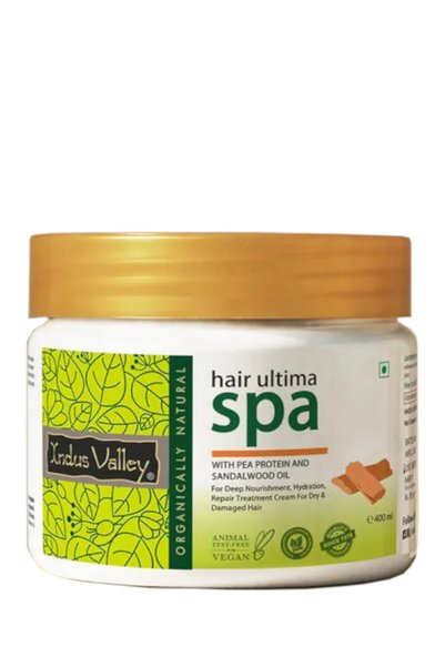 Indus Valley Masca de par cu proteine si santal Hair Ultima Spa, 175g