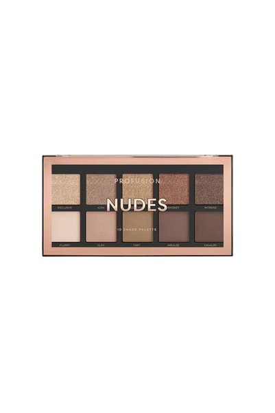 PROFUSION COSMETICS Nudes Eyeshadow Palette, 10 Shades, 103 g