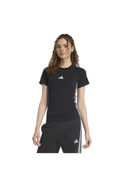 adidas Γυναικείο t-shirt «Holiday» με 3 ρίγες και στενή γραμμή