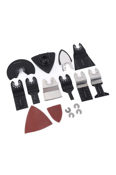 Generic 98 Pcs Oscillating Saw Blades Kit, 10 Types High Carbon Steel