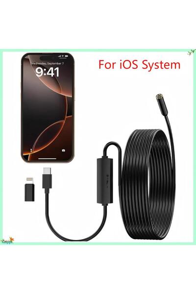 Choice 3m Soft Cable iOS Endoscope Camera for iOS System HD 960P Inspection S...