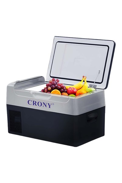 Generic CRONY 22L Portable Car Refrigerator,12V/24V DC,100-240V AC Compressor...