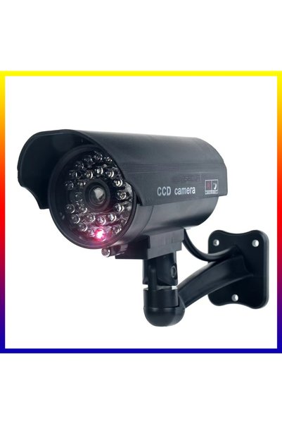 Choice 01CCTV Black SNQP Fake Camera Dummy Waterproof Security CCTV Surveilla...