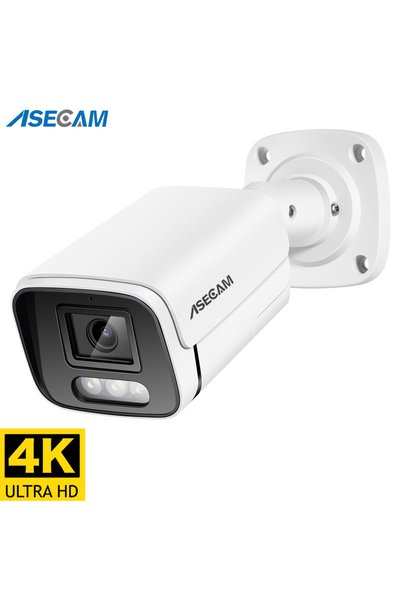 Choice كاميرا IP خارجية جديدة بدقة 4K و8 ميجابكسل، مزودة بتقنية POE، وقطر 2.8...
