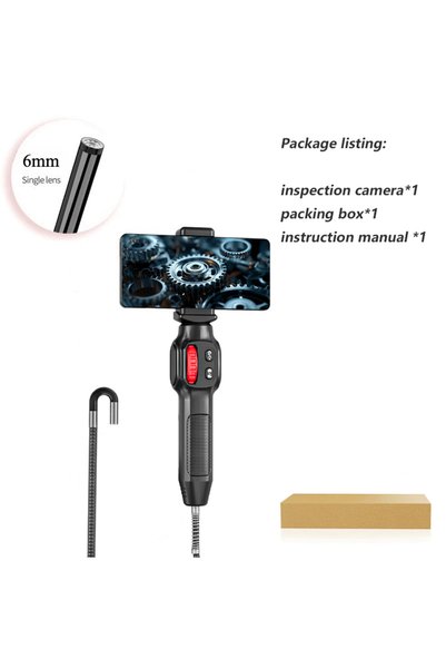 Choice 1m U200-6mm- 1m Articulated Boroscope Video Channel Endoscopic Inspect...