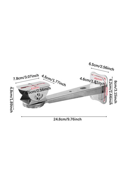 Choice B Monitoring Outdoor External Wall Corner Bracket Monitoring Hoop Brac...